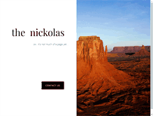Tablet Screenshot of nickola.org
